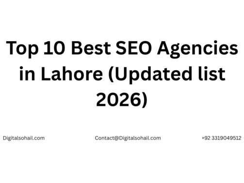 Top 10 Best SEO Agencies in Lahore
