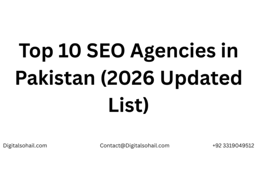 Top 10 SEO Agencies in Pakistan