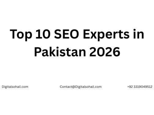 Top 10 SEO Experts in Pakistan 2026